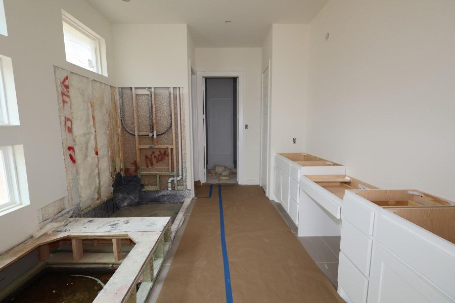 In-progress construction of a new home in Clopton Farms, Montgomery, TX (Image 6).