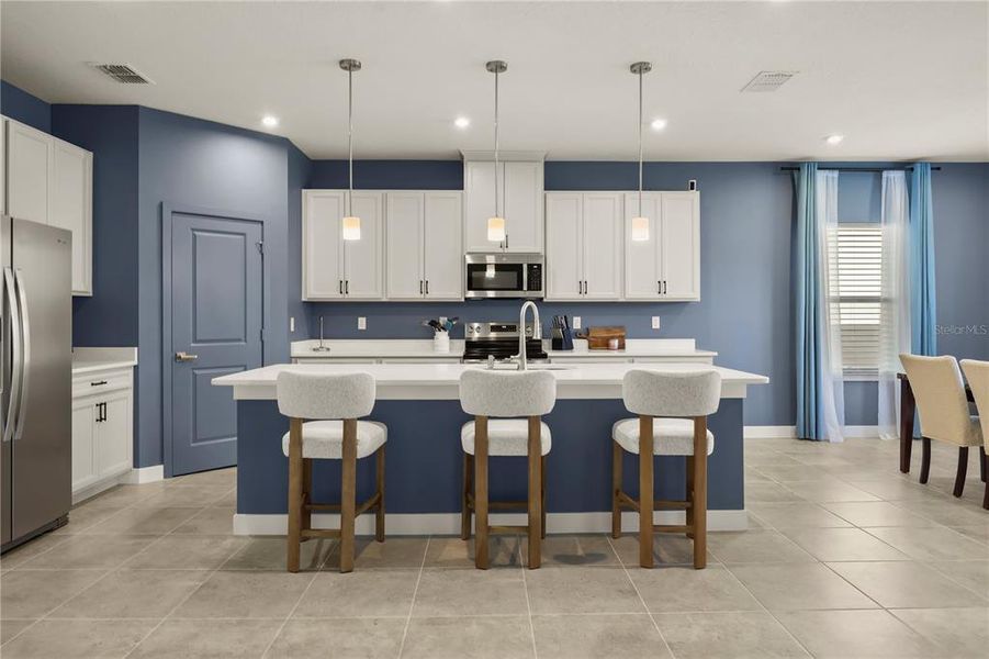 Furnished interior view inside a new home in , Winter Haven (Image 31). Furnished interior view inside a new home in , Winter Haven (Image 31).
