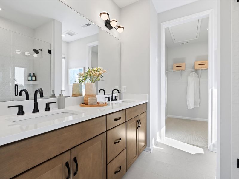 Furnished interior view inside a new home in Southmont, Charlotte (Image 15).