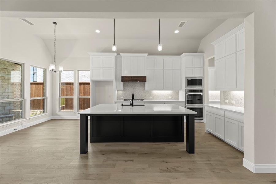 Furnished interior in a model home at Gideon Grove, Phase 2 in Rockwall (Image 14).