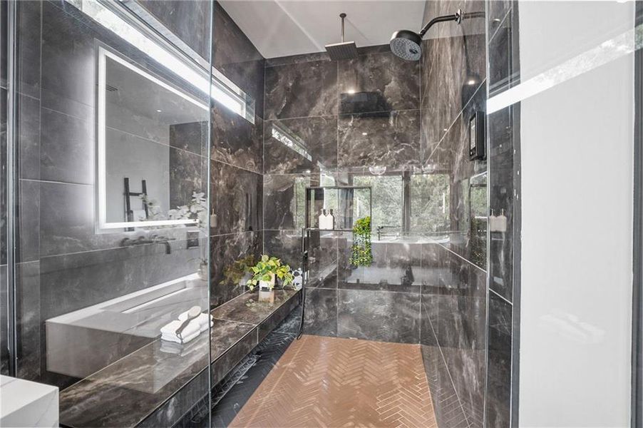 Furnished interior view inside a new home in , Atlanta (Image 29). Furnished interior view inside a new home in , Atlanta (Image 29).