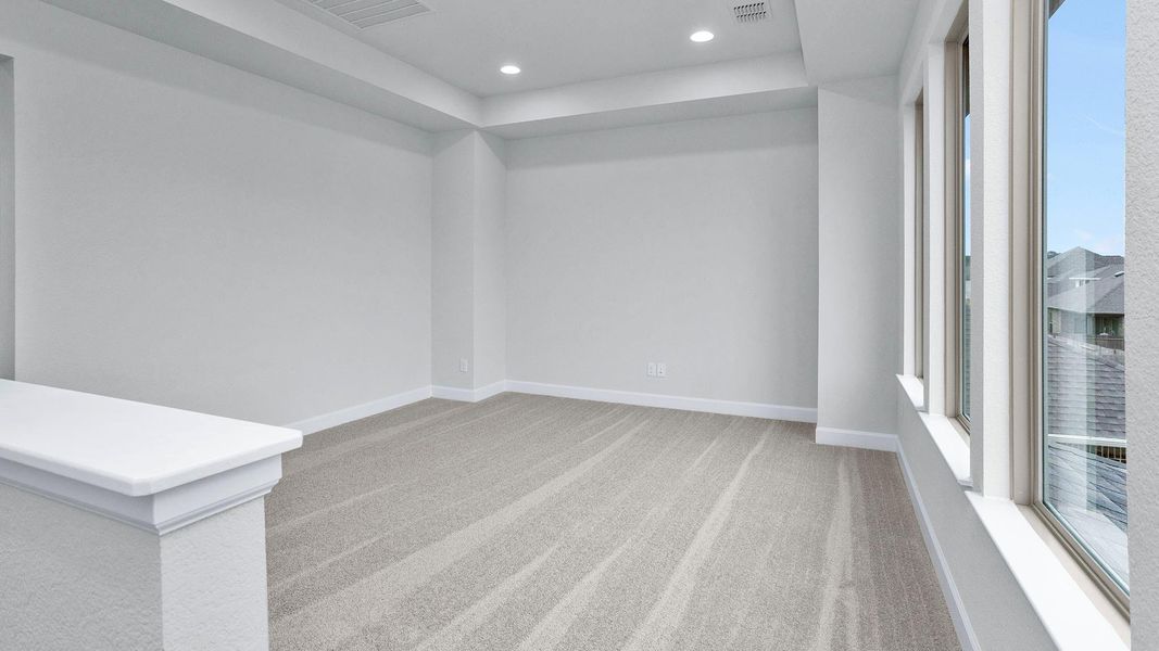 Spacious, unfurnished interior of a new home in Escondido 45', Magnolia (Image 5). Spacious, unfurnished interior of a new home in Escondido 45', Magnolia (Image 5).