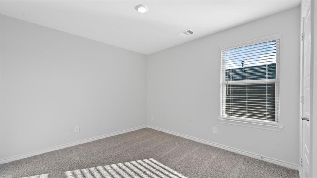 Spare room featuring carpet and baseboards Spare room featuring carpet and baseboards