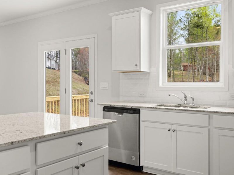 Furnished interior view inside a new home in Thompson Ridge, Dallas (Image 12). Furnished interior view inside a new home in Thompson Ridge, Dallas (Image 12).