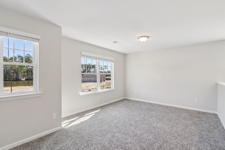 Spacious, unfurnished interior of a new home in Hayden Pointe, St. Marys (Image 34). Spacious, unfurnished interior of a new home in Hayden Pointe, St. Marys (Image 34).