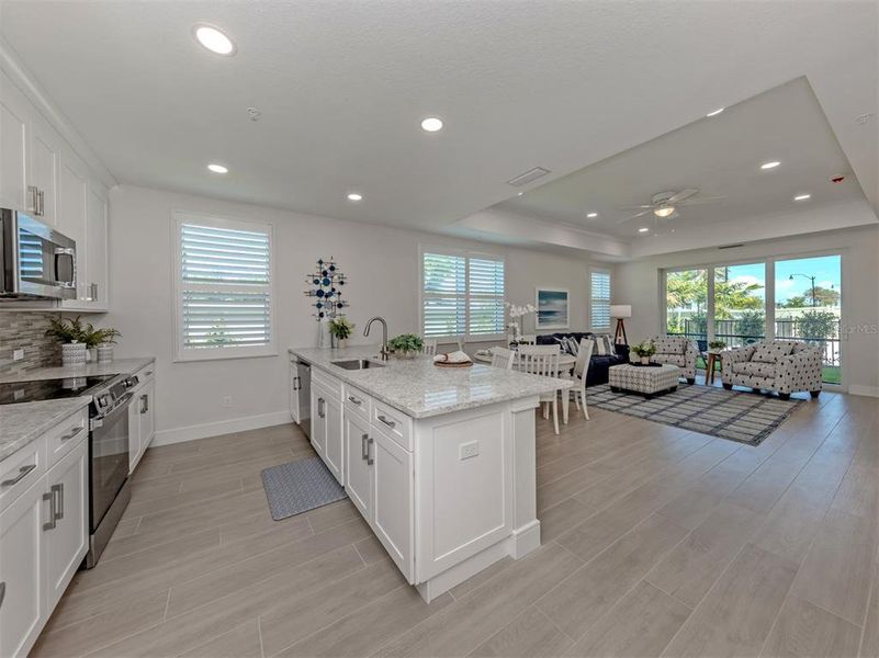 Furnished interior view inside a new home in , Venice (Image 13).