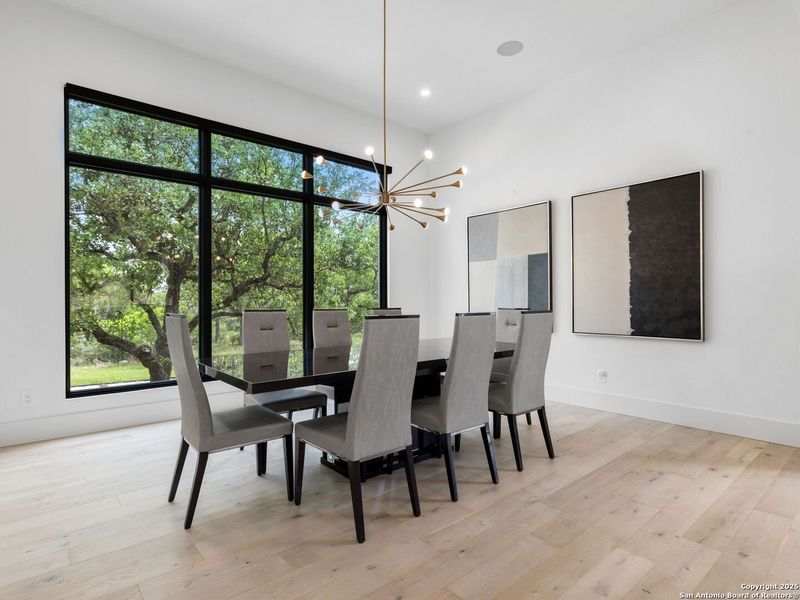 Furnished interior view inside a new home in , Boerne (Image 28).