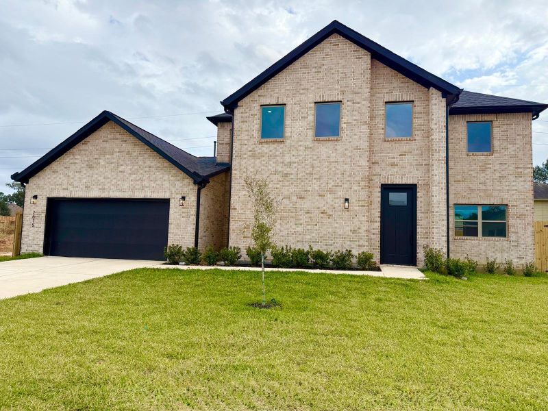 Discover your dream home in this stunning, modern brick residence. Featuring a spacious layout, two-car garage, and pristine yard, it offers the perfect blend of comfort and style.