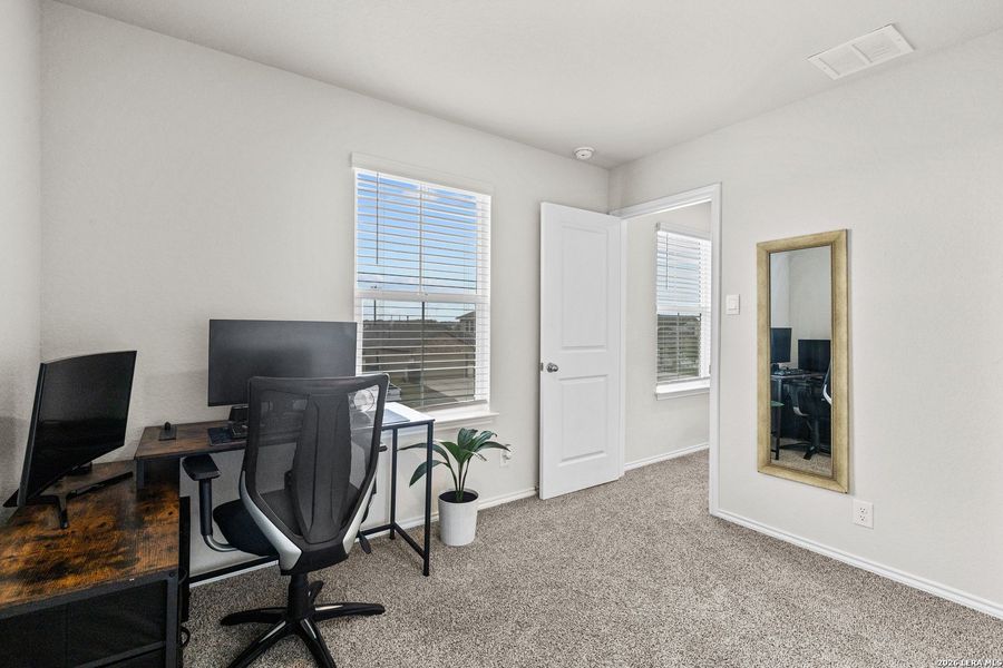 Furnished interior view inside a new home in , San Antonio (Image 25).