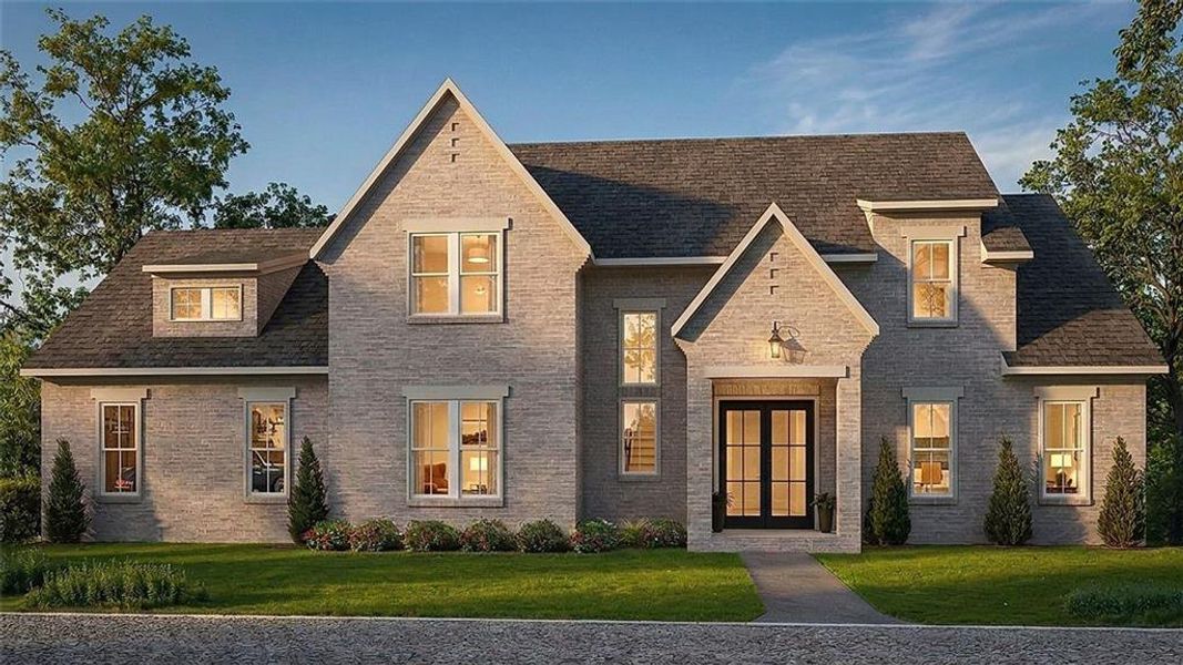 Front exterior of a new home in , Bogart, GA, highlighting curb appeal (Image 1). Front exterior of a new home in , Bogart, GA, highlighting curb appeal (Image 1).