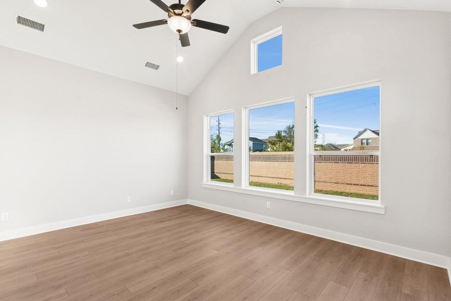 Spacious, unfurnished interior of a new home in , Katy (Image 13). Spacious, unfurnished interior of a new home in , Katy (Image 13).