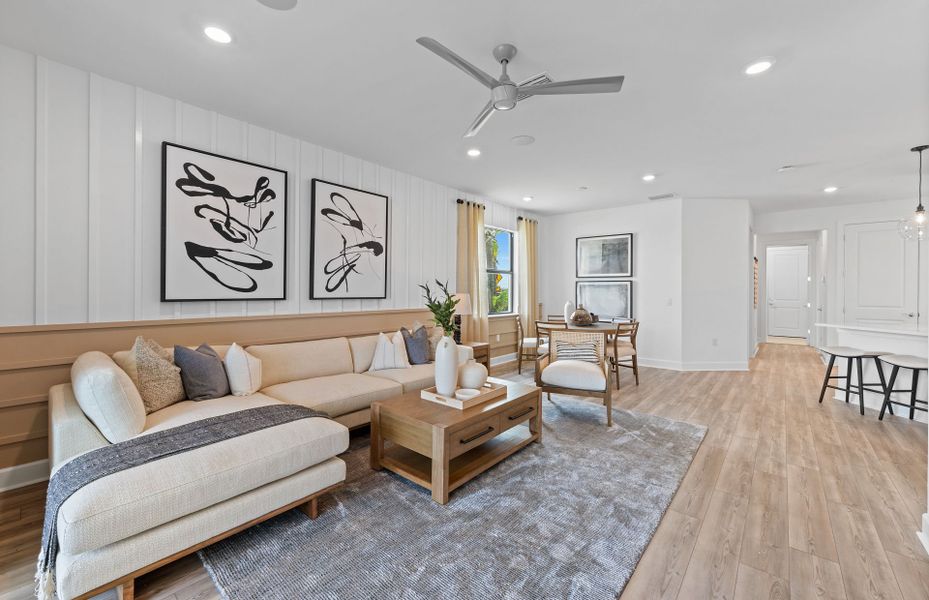 Great living and entertaining space