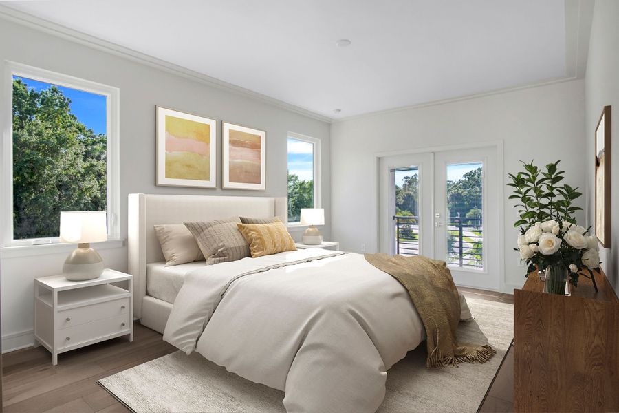 Representative furnished interior of a home built from the Aspen Estate by ABD Development in Hampton Green at Providence, Davenport (Image 19). Representative furnished interior of a home built from the Aspen Estate by ABD Development in Hampton Green at Providence, Davenport (Image 19).