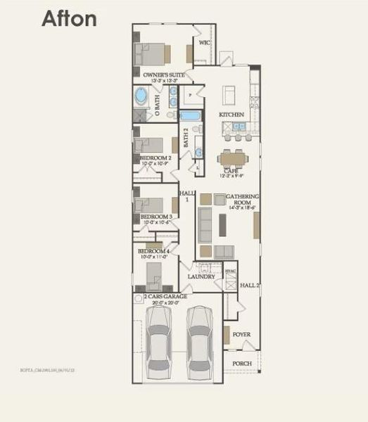 2D floor plan layout of this home in River Ranch, Dayton, TX (Image 2). 2D floor plan layout of this home in River Ranch, Dayton, TX (Image 2).