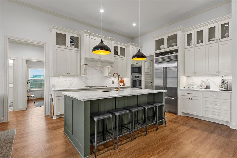 Furnished interior view inside a new home in , Woodway (Image 7).