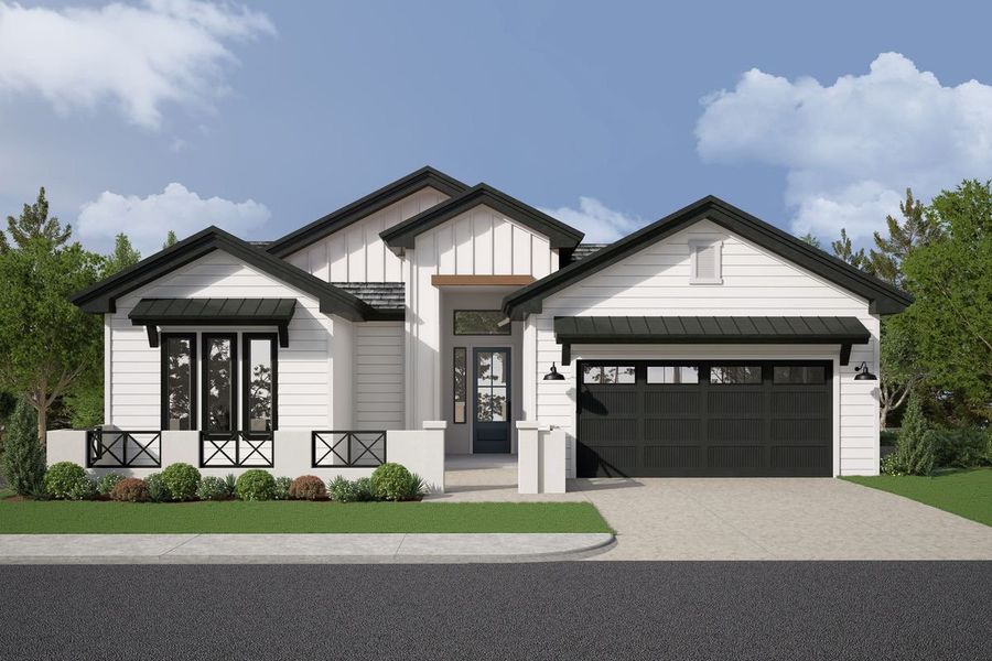 Representative exterior photo of a completed home built from the Scottsdale by LEH. Homes in Painted Sky, El Paso, TX (Image 27). Representative exterior photo of a completed home built from the Scottsdale by LEH. Homes in Painted Sky, El Paso, TX (Image 27).