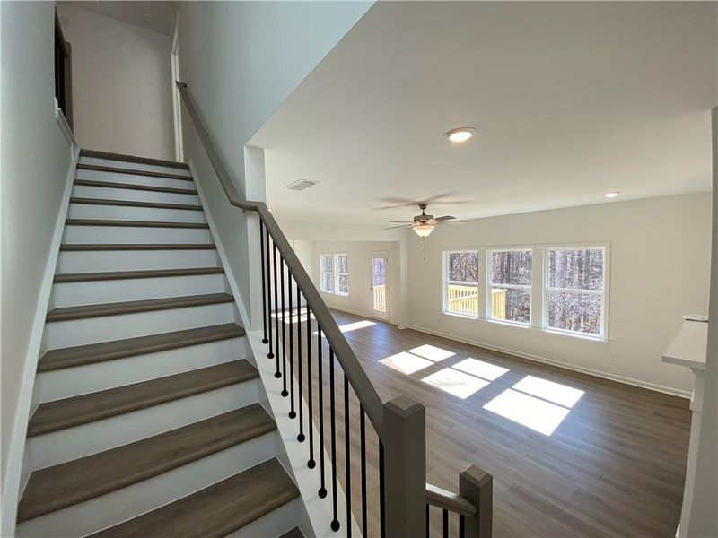 Spacious, unfurnished interior of a new home in Creekside, Dawsonville (Image 16).