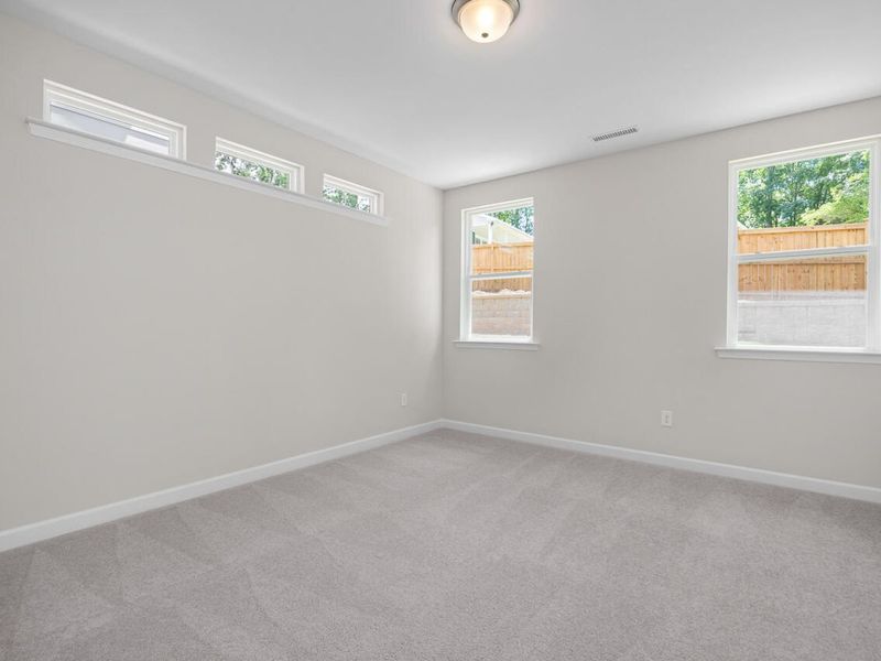 Spacious, unfurnished interior of a new home in Sage on North Main, Wake Forest (Image 21).