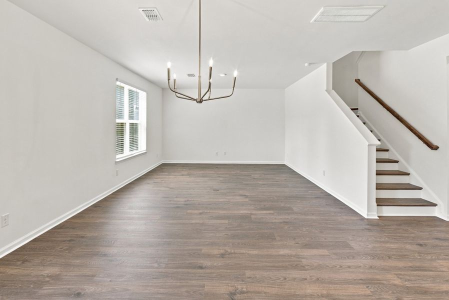 Spacious, unfurnished interior of a new home in The Groves of Berkeley, Moncks Corner (Image 22).