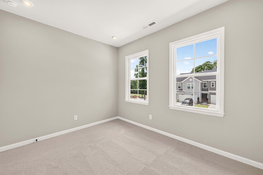 Spacious, unfurnished interior of a new home in Millstone, Cramerton (Image 25). Spacious, unfurnished interior of a new home in Millstone, Cramerton (Image 25).