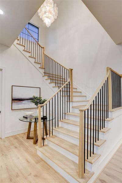 Furnished interior view inside a new home in , Houston (Image 38).