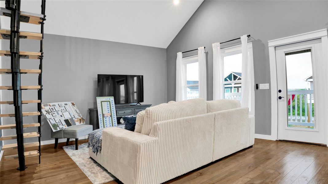 Furnished interior view inside a new home in , Crystal Beach (Image 31).