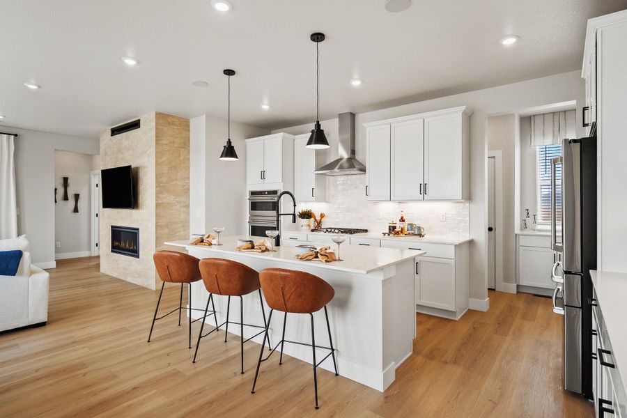 Representative furnished interior of a home built from the 3 by Trumark Homes in Trumark Homes at Sterling Ranch, Littleton (Image 8).