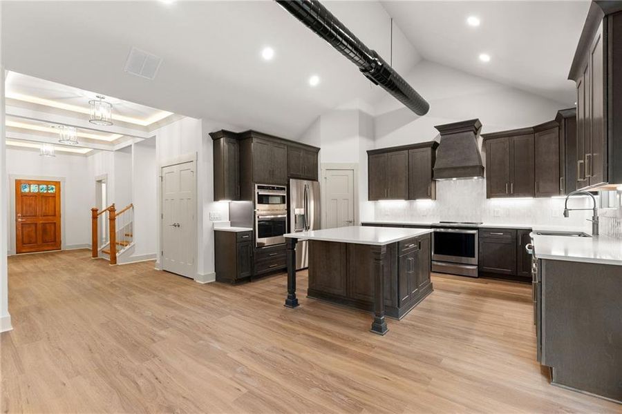 Furnished interior view inside a new home in , Baldwin (Image 13).