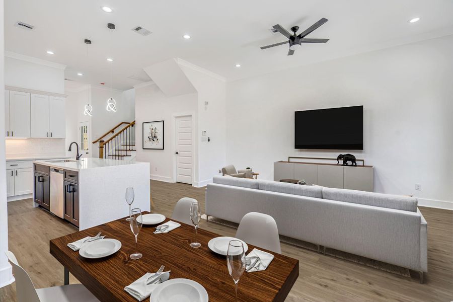 *Virtually Staged* Living area