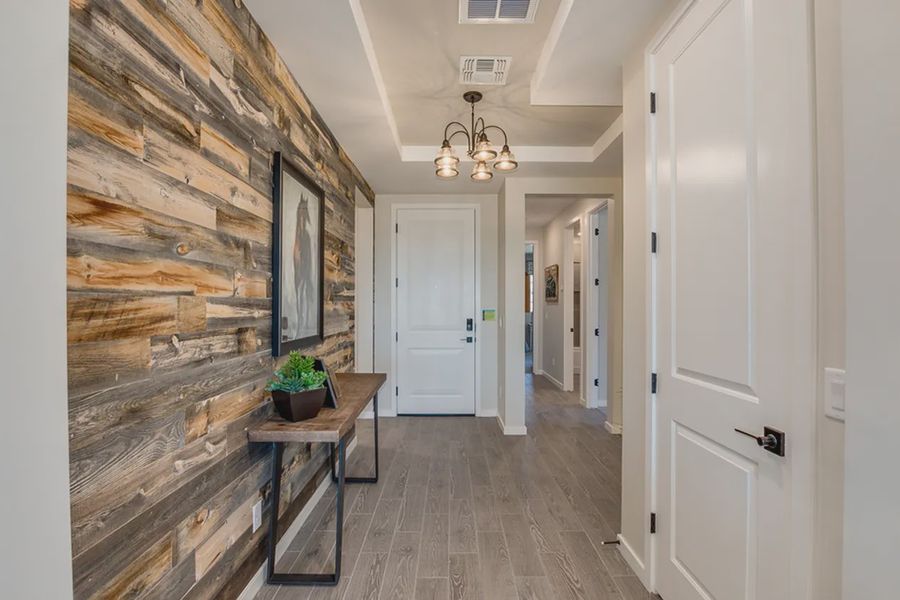 Furnished interior view inside a new home in Forté at Granite Vista, Waddell (Image 4).