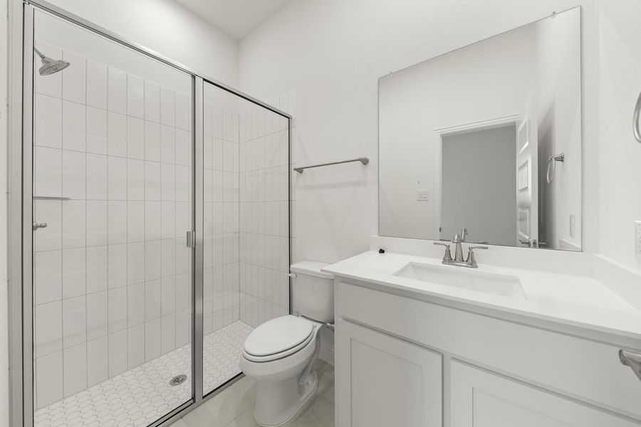 Furnished interior view inside a new home in Park Trails, Forney (Image 10).