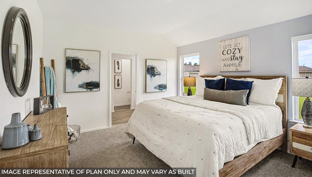 Furnished interior view inside a new home in Lake Conroe Cove, Willis (Image 11). Furnished interior view inside a new home in Lake Conroe Cove, Willis (Image 11).