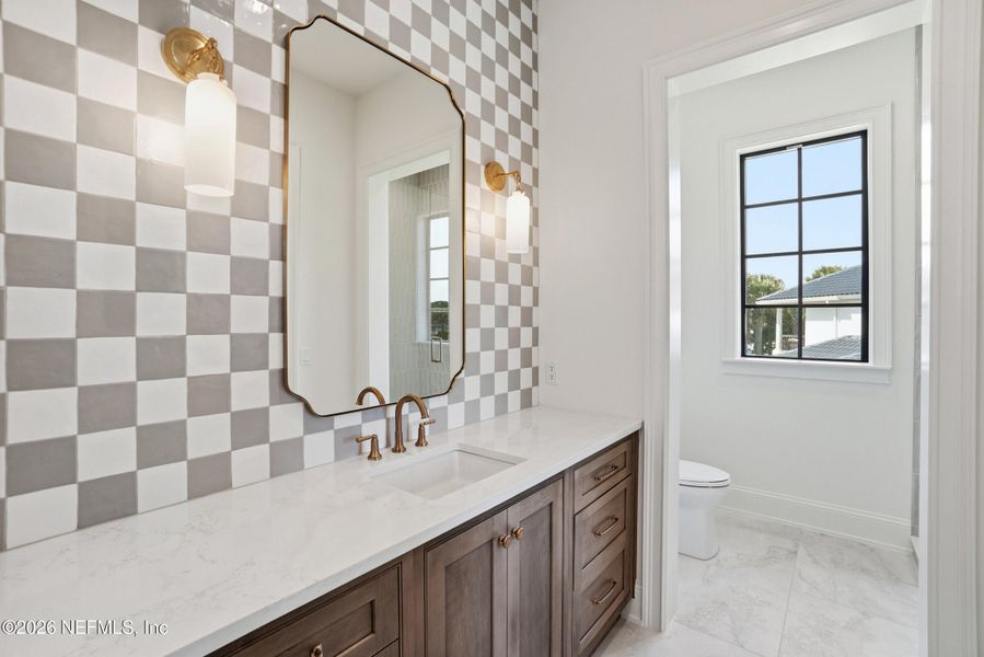 Furnished interior view inside a new home in , Ponte Vedra Beach (Image 38).