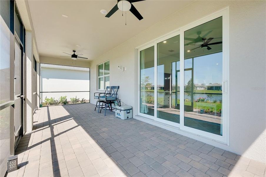 Exterior details and patio area of a home in BeachWalk by Manasota Key, Englewood (Image 37).