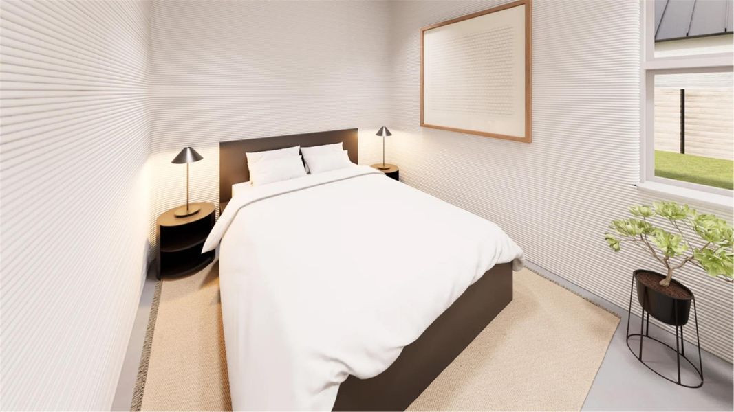 Furnished interior view inside a new home in Wolf Ranch: Genesis Collection, Georgetown (Image 7).