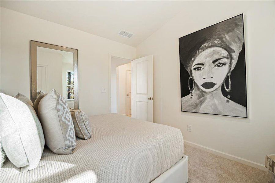 Furnished interior view inside a new home in , Conyers (Image 29).