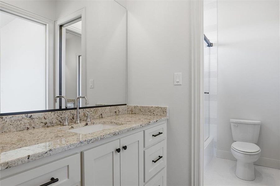 Furnished interior view inside a new home in , West (Image 8).