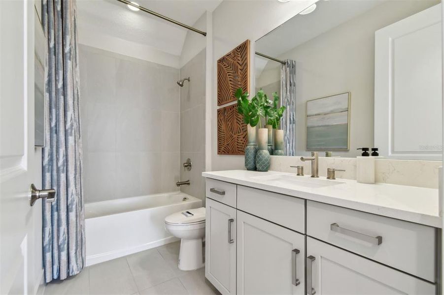 Furnished interior view inside a new home in Grand Park, Sarasota (Image 6). Furnished interior view inside a new home in Grand Park, Sarasota (Image 6).