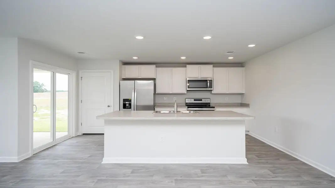 Furnished interior view inside a new home in Cottonwood Place, Tabor City (Image 4).