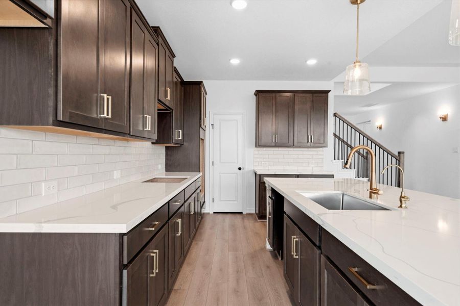 Furnished interior view inside a new home in Austin Point, Richmond (Image 10).