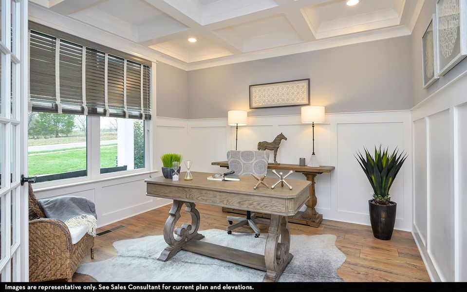Furnished interior view inside a new home in Dorris Farm, White House (Image 5).