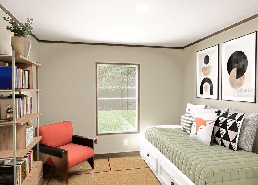 Furnished interior view inside a new home in , Satsuma (Image 7).
