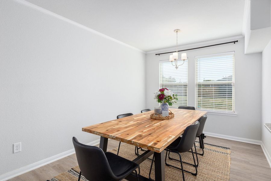 Furnished interior view inside a new home in The Villages at Westpointe, Dayton (Image 12). Furnished interior view inside a new home in The Villages at Westpointe, Dayton (Image 12).