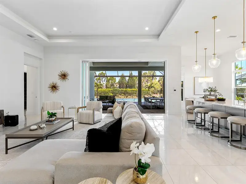 Furnished interior view inside a new home in , Lakewood Ranch (Image 8).