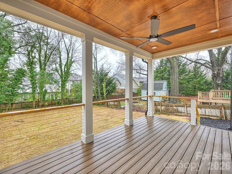 Exterior details and patio area of a home in , Charlotte (Image 26).