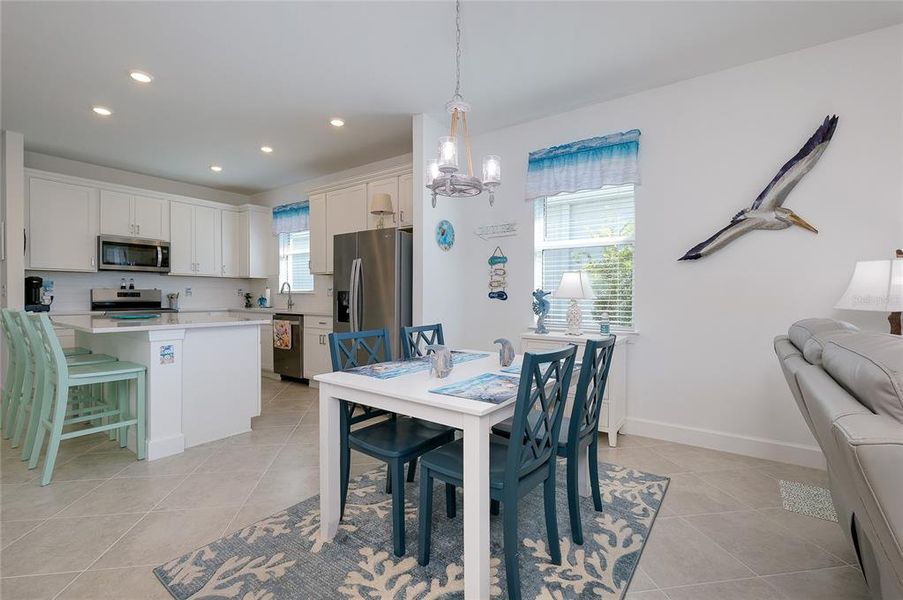 Furnished interior view inside a new home in BeachWalk by Manasota Key, Englewood (Image 6).