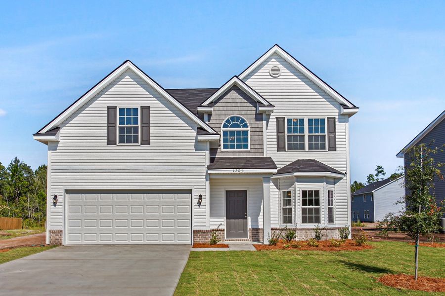 Representative exterior photo of a completed home built from the The Sunbury by RTS Homes in Doctor's Creek, Ludowici, GA (Image 18).
