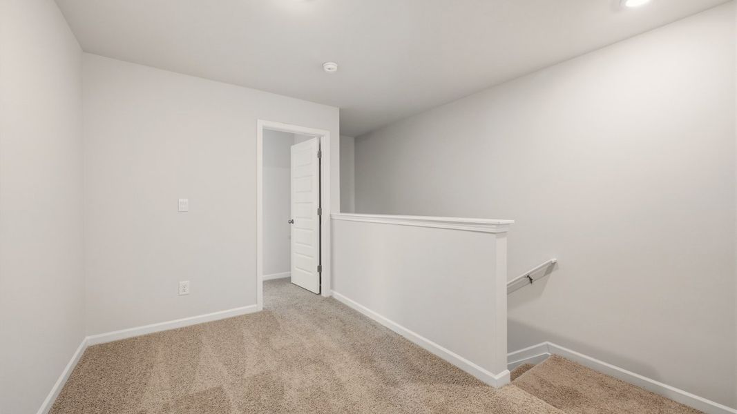 Spacious, unfurnished interior of a new home in Brookland Commons, Monroe (Image 18).