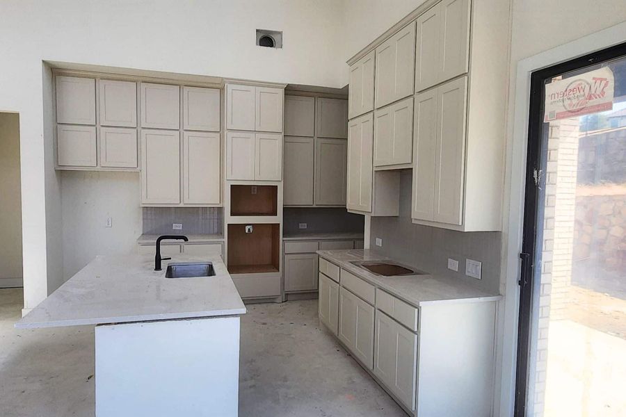 In-progress construction of a new home in Walsh, Aledo, TX (Image 9).