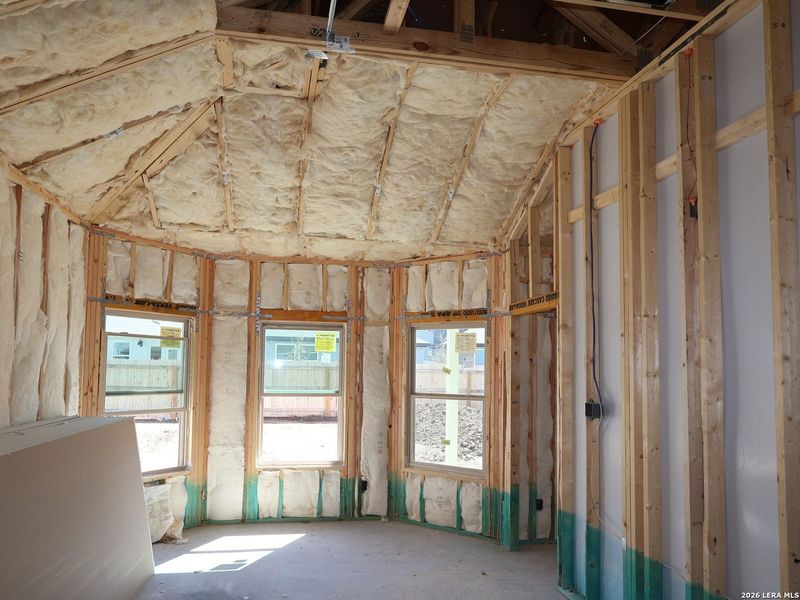 In-progress construction of a new home in Meadows at Clear Springs, New Braunfels, TX (Image 22).